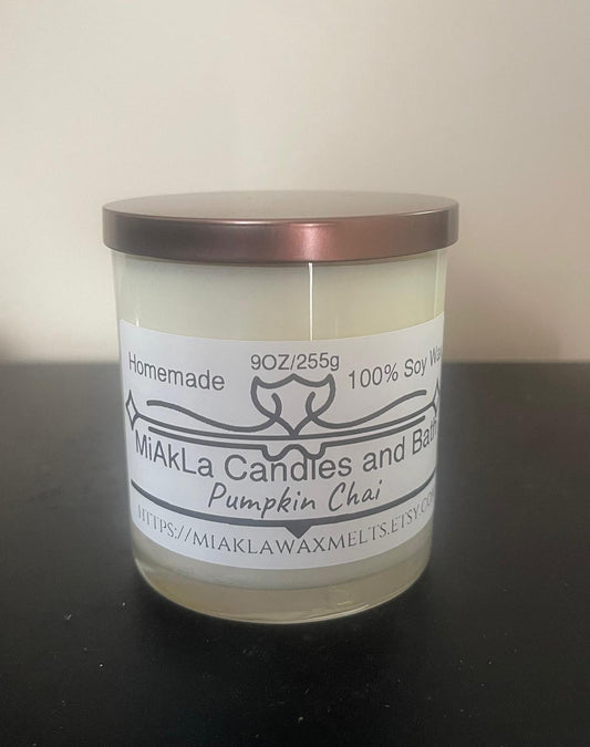 Pumpkin Chia scented candle