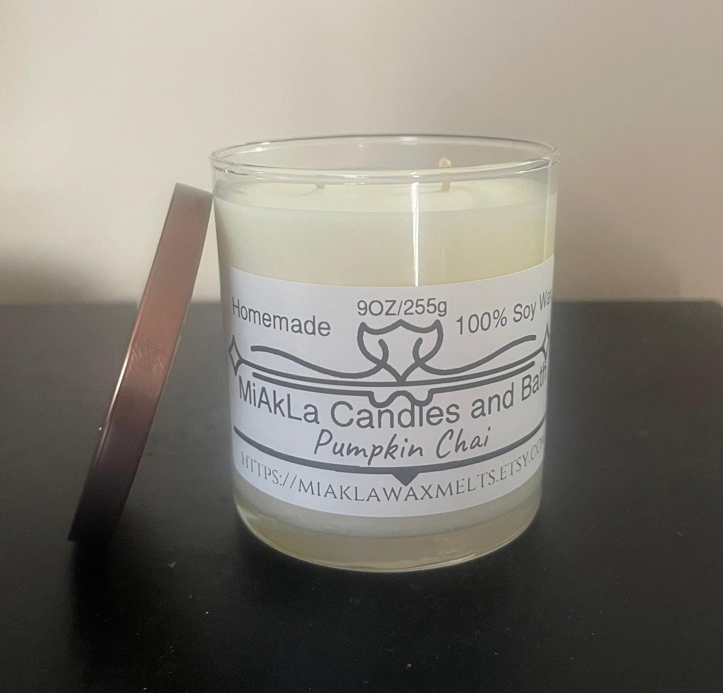 Pumpkin Chia scented candle